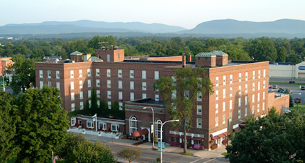 The Queensbury Hotel
in Glens Falls