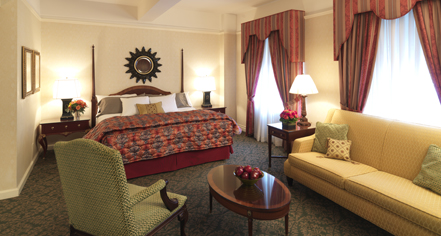 Accommodations:
Amway Grand Plaza Hotel
in Grand Rapids