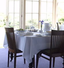 Dining at
Gregans Castle Hotel
in Ballyvaughan