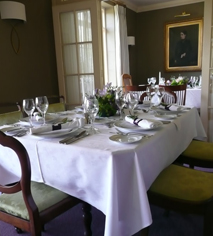 Dining at
Gregans Castle Hotel
in Ballyvaughan