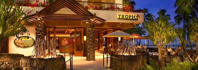 Tropics Bar & Grill in Honolulu, Hawaii | Hilton Hawaiian ...