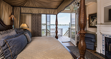 Accommodations:
The Chanler at Cliff Walk
in Newport