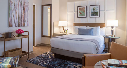 The Heathman Hotel
in Portland