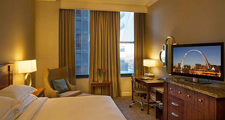 King Accessible Room at Hilton St. Louis Downtown at the Arch | St. Louis Missouri ...