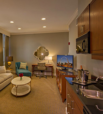 Presidential Suite at Hilton St. Louis Downtown at the Arch | St. Louis Missouri Accommodations ...
