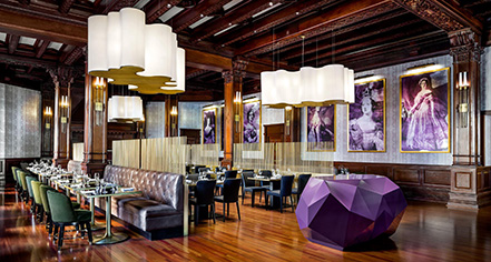 Dining at
Fairmont Empress
in Victoria