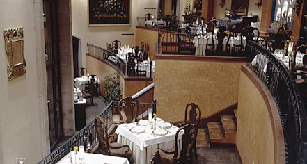 Dining at
Quinta Real Zacatecas
in Zacatecas