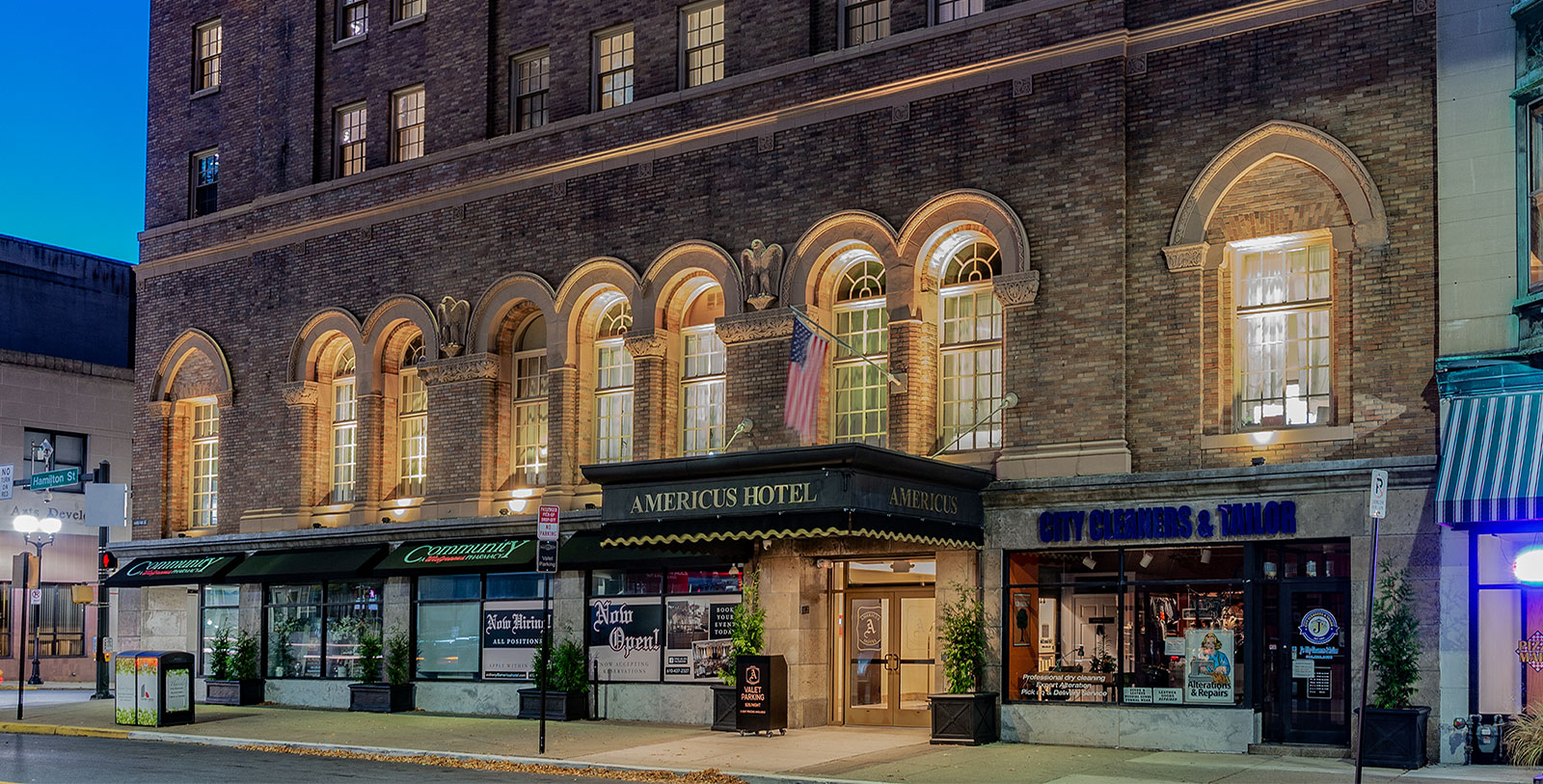 Image of Historic Americus Hotel, 1926, a member of Historic Hotels of America in Allentown, Pennsylvania