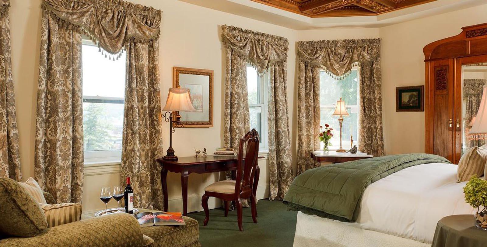 Image of Guestroom at The Sayre Mansion, 1858, Member of Historic Hotels of America, in Bethlehem, Pennsylvania, Explore
