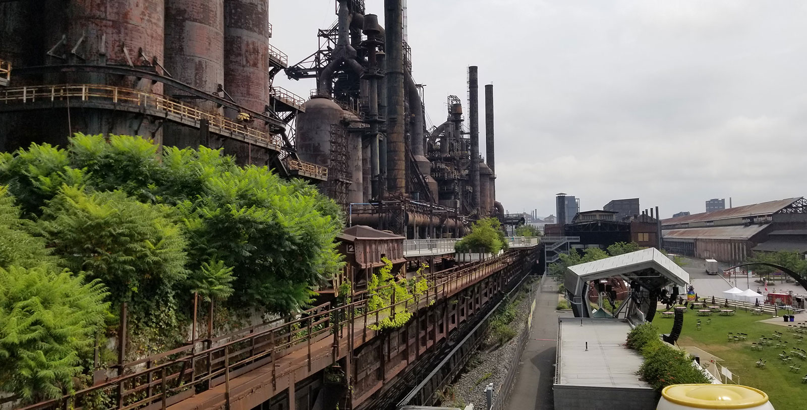 Explore SteelStacks, the repurposed Bethlehem Steel plant, which now houses arts, educational, and musical events year-round.
