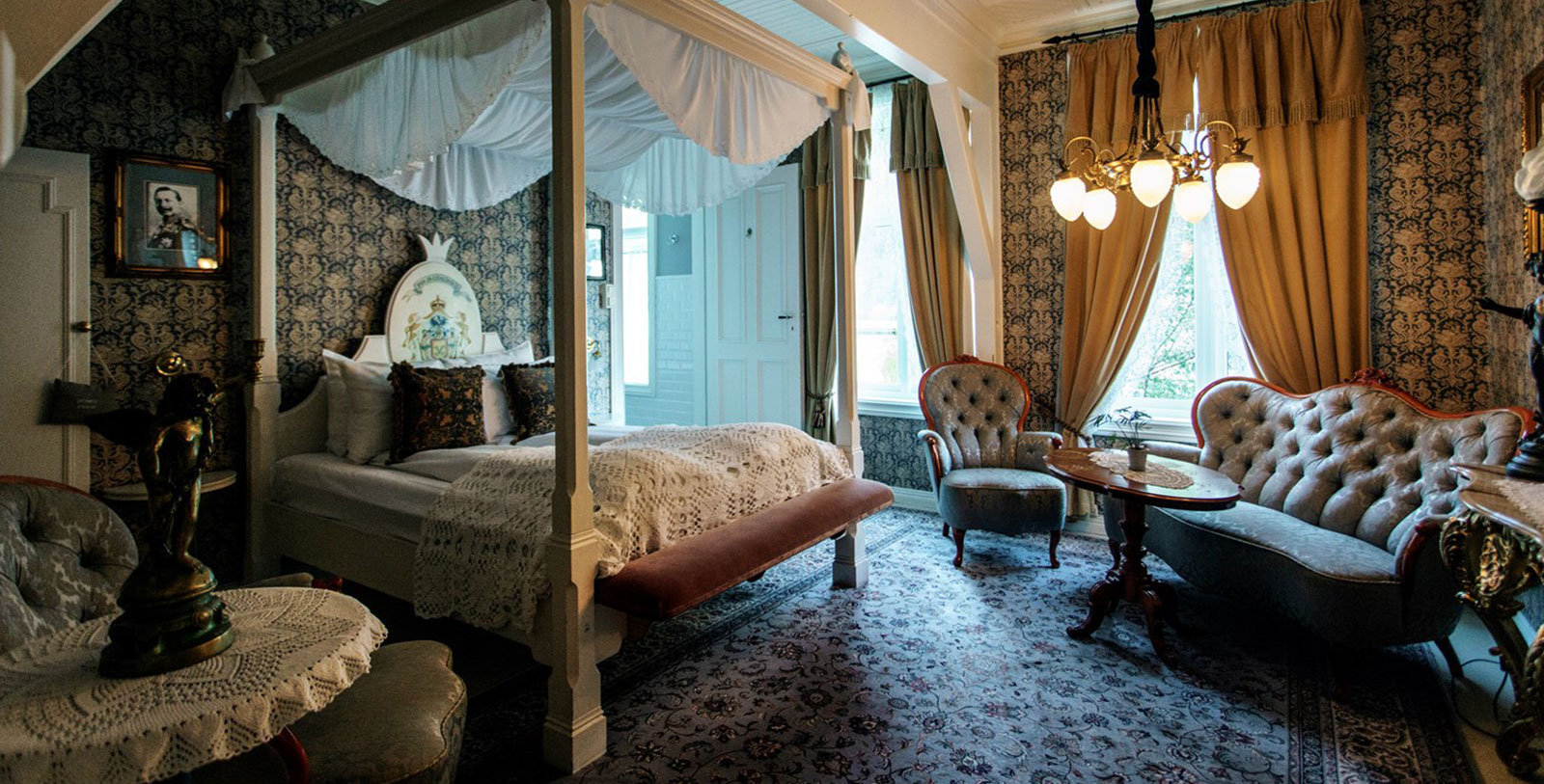 Image of Guestroom Interior, Hotel Union Øye, Norangsfjorden, Norway, 1891, Member of Historic Hotels Worldwide, Accommodations