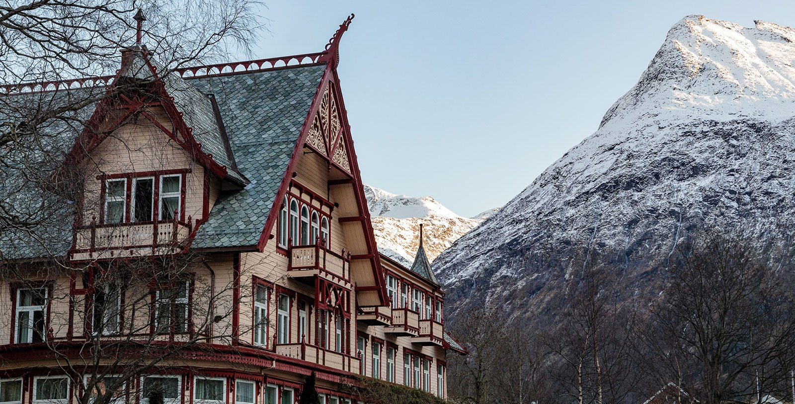Take a day trip to Ålesund to visit the Sunnmøre Museum, the Jugendstilsenteret, and The Art Nouveau Town district.