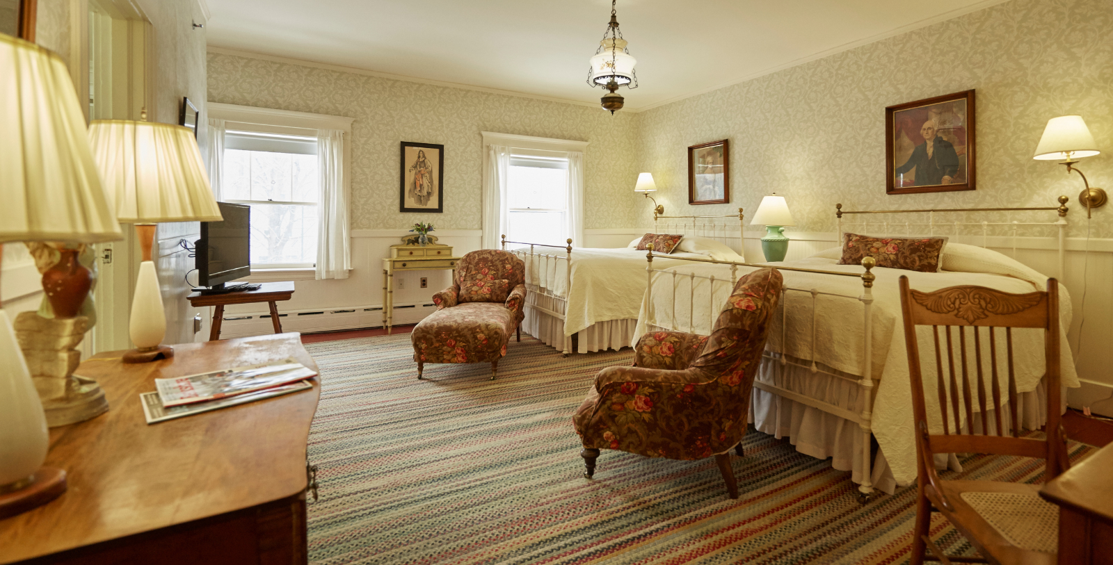 Image of Guestroom at The Red Lion Inn, 1773, Member of Historic Hotels of America, in Stockbridge, Massachusetts, Accommodations