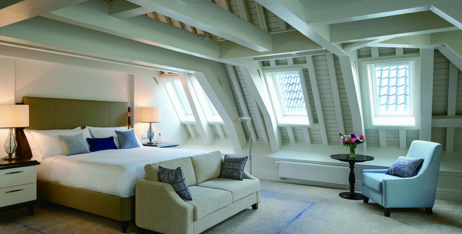 Image of Guestroom at Waldorf Astoria Amsterdam, 1650, Member of Historic Hotels Worldwide, in Amsterdam, Netherlands, Location Map