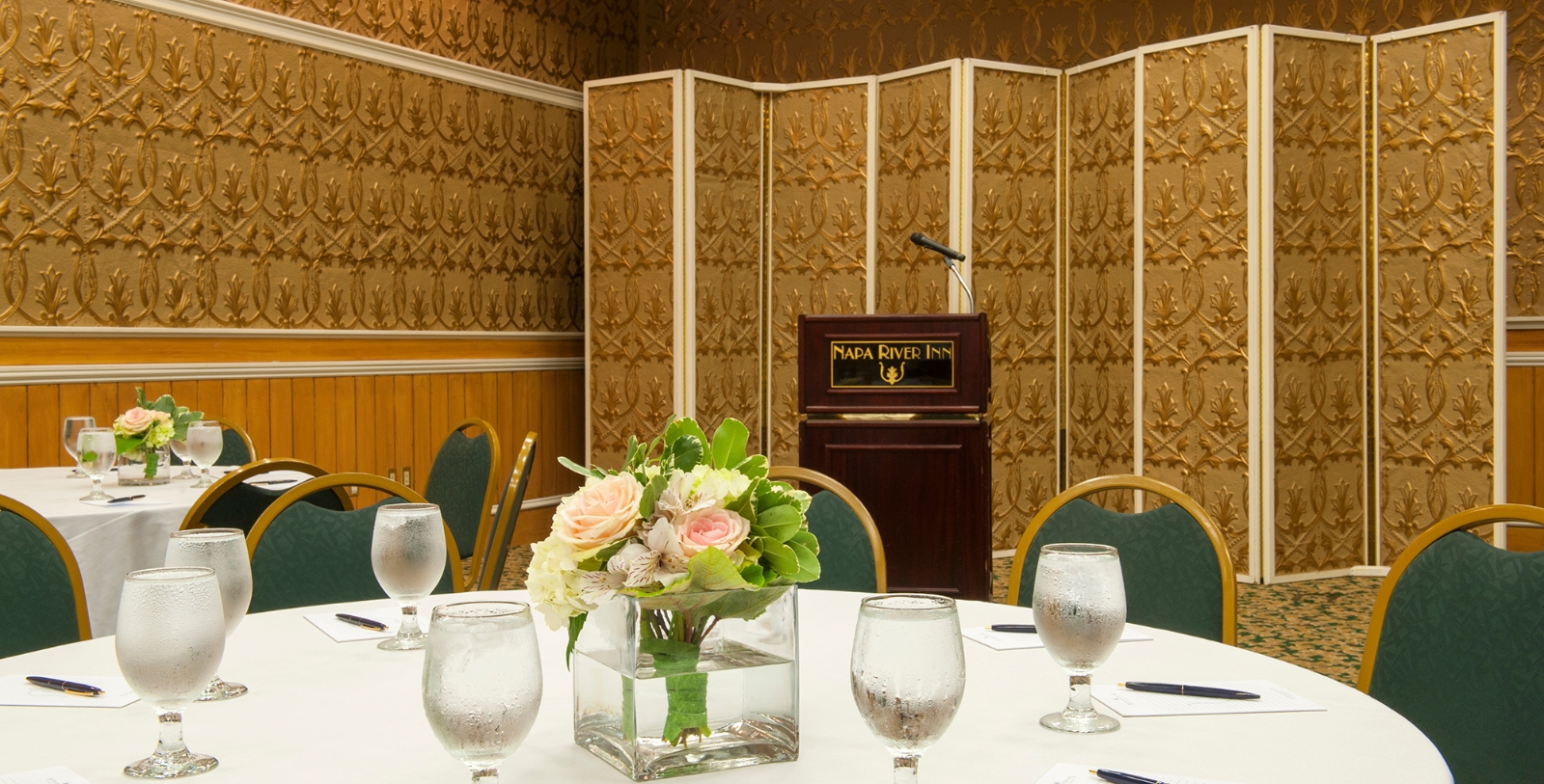 Image of Formal Dining Set, Napa River Inn, Napa, California, 1884 Member of Historic Hotels of America, Weddings