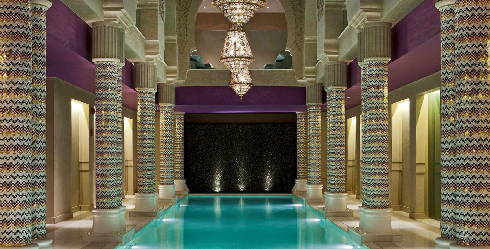 Image of Sofitel SPA pool, Sofitel Legend Old Cataract Aswan, 1899, Member of Historic Hotels Worldwide, in Aswan, Egypt, Spa