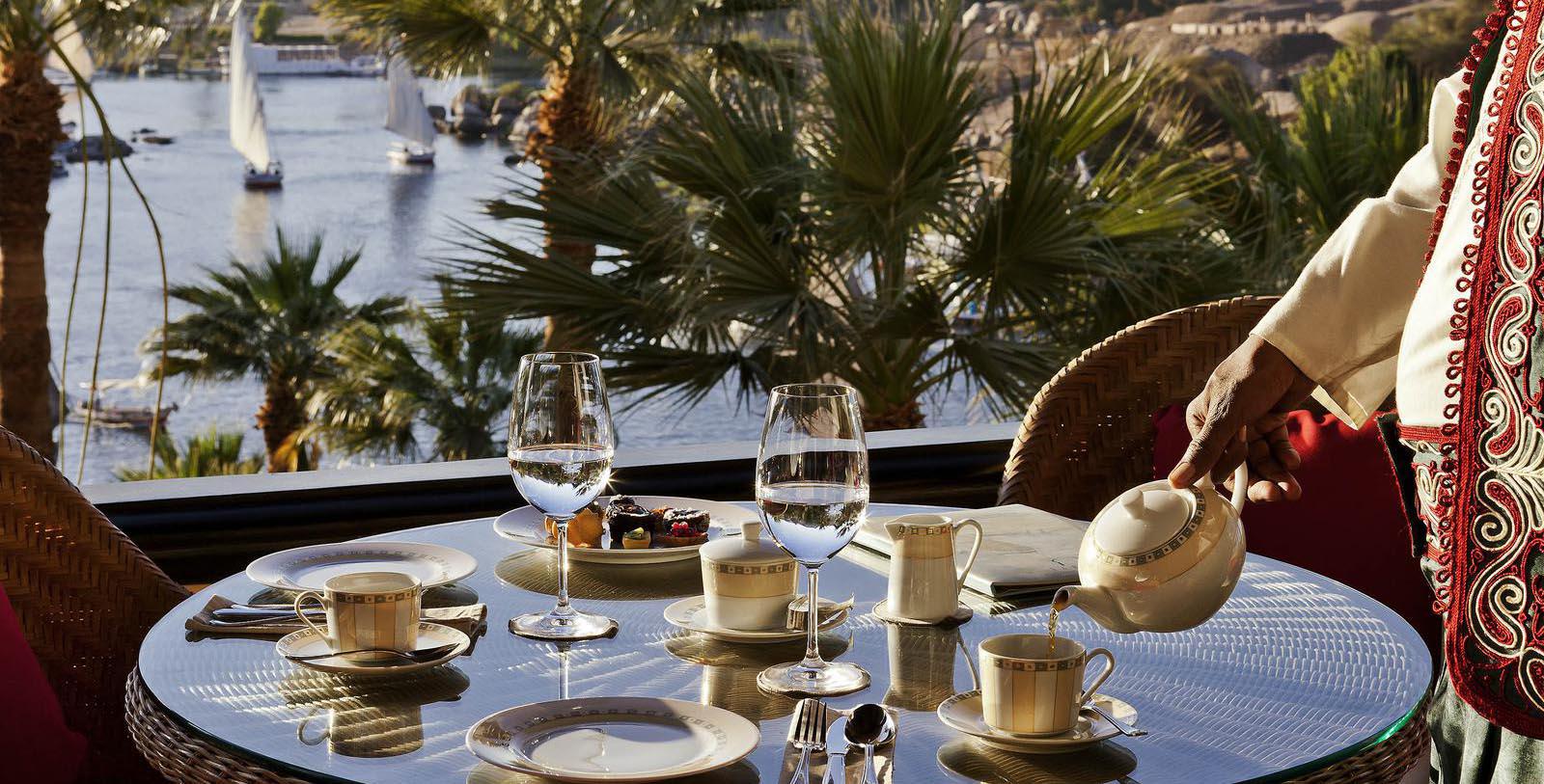 Image of Afternoon Tea at Sofitel Legend Old Cataract Aswan, 1899, Member of Historic Hotels Worldwide, in Aswan, Egypt, Hot Deals
