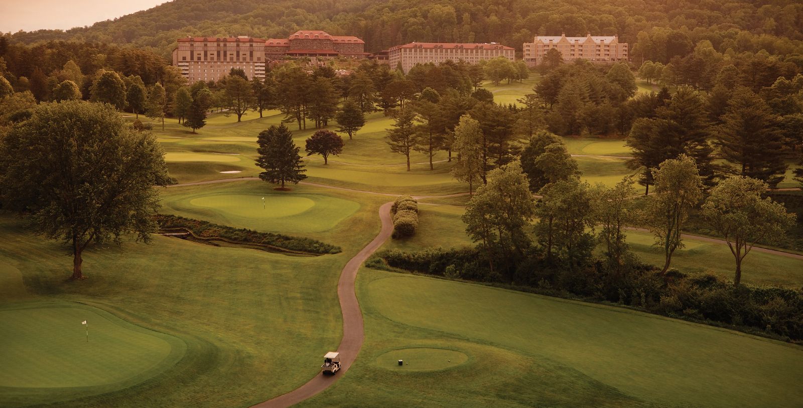 Image of Golf Course at The Omni Grove Park Inn, 1913, Member of Historic Hotels of America, in Asheville, North Carolina, Golf.