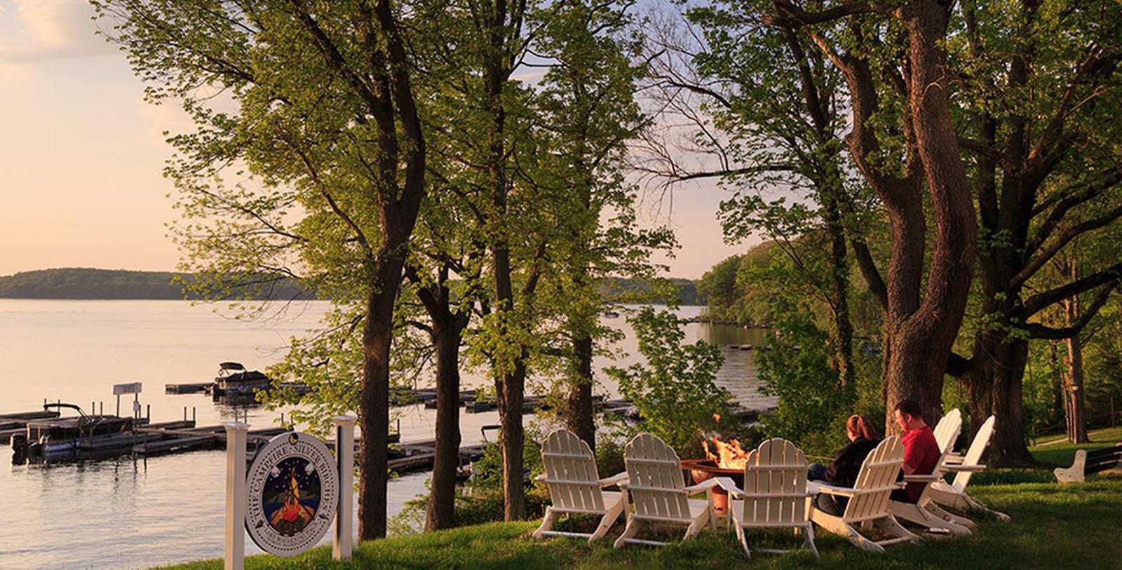Image of Outdoor Seating Area Silver Birches, 1929, Member of Historic Hotels of America, in Hawley, Pennsylvania, Experience