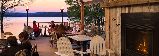 Dining at
Silver Birches
in Hawley