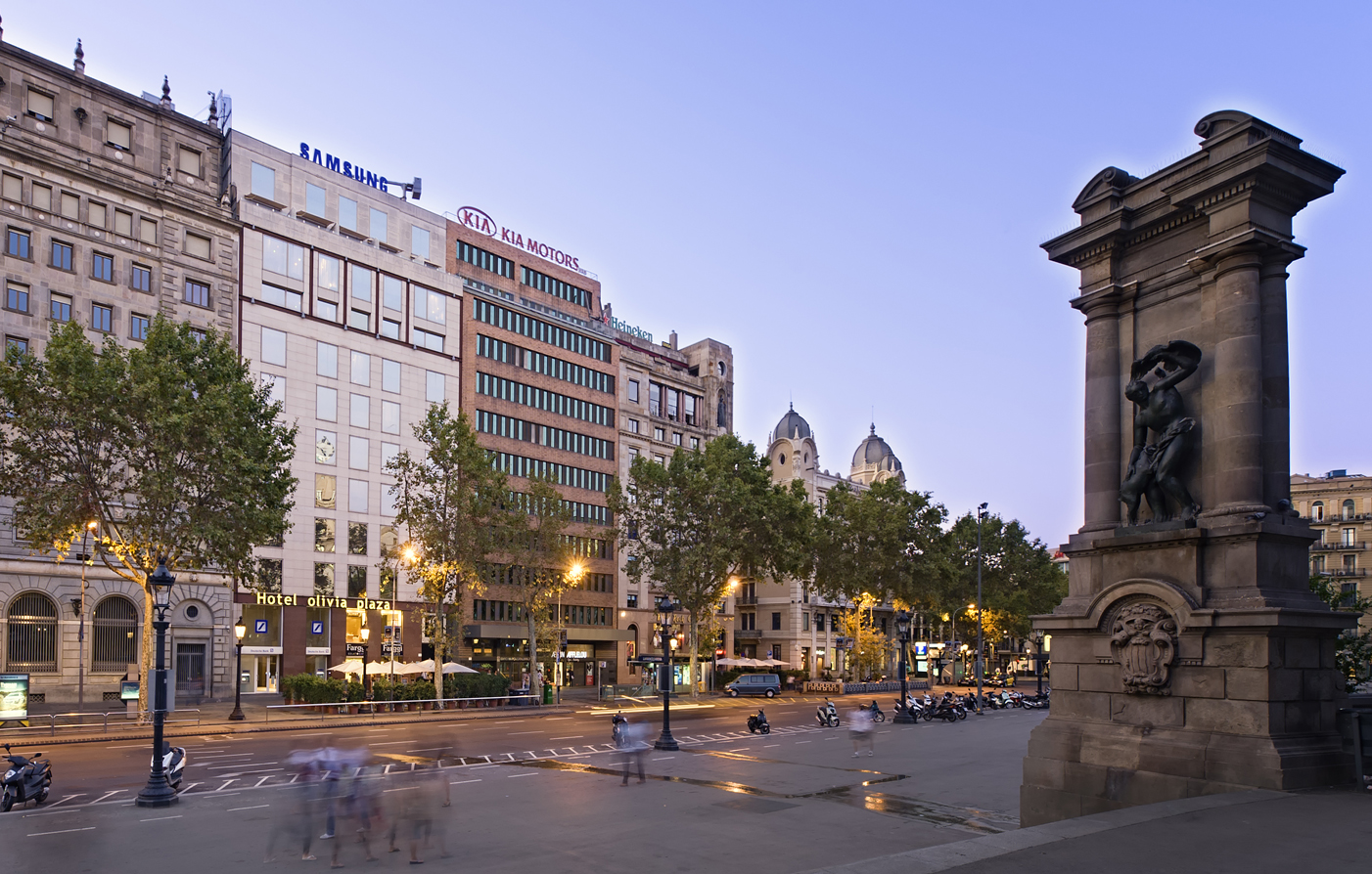 olivia plaza hotel barcelona spain