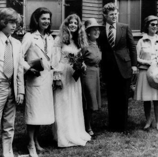 Historical Image of the Kennedy Family Visiting Concord, Concord's Colonial Inn, 1716, Member of Historic Hotels of America, in Concord, Massachusetts.