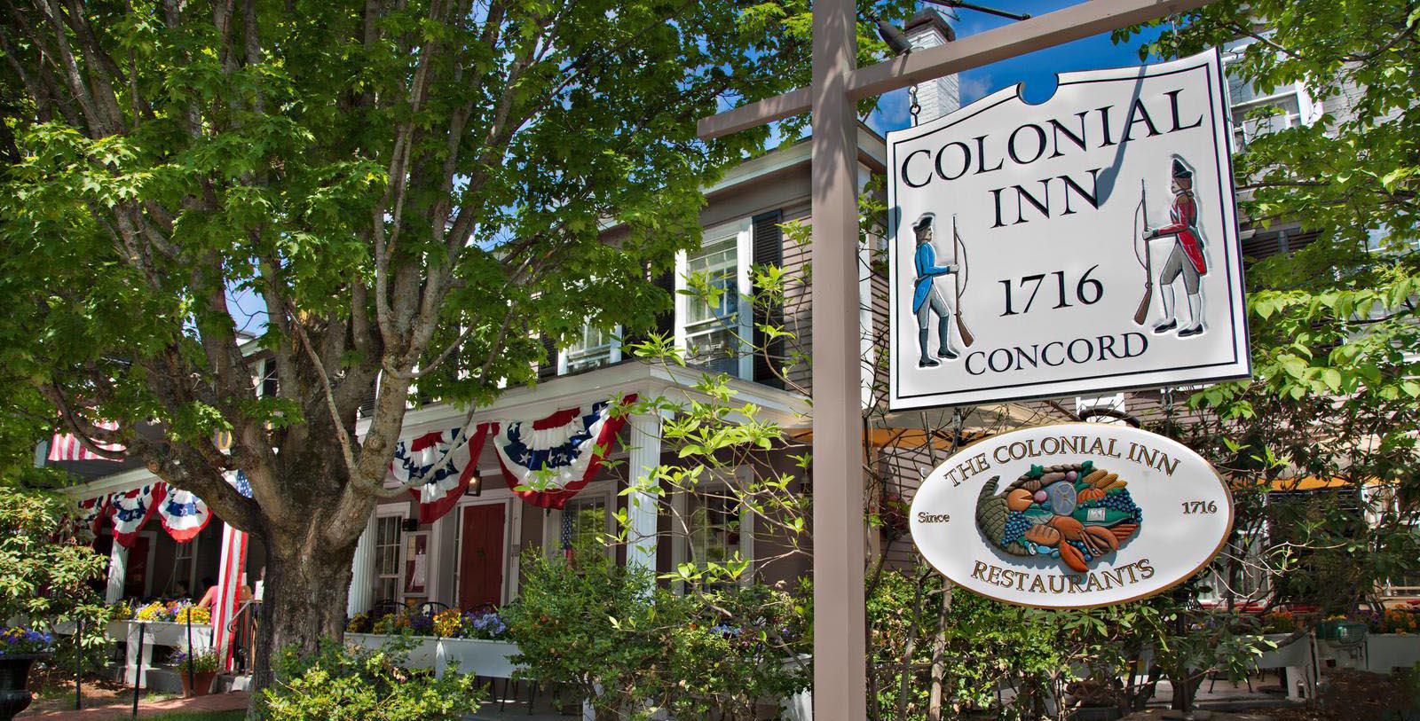 Image of Hotel Exterior at Concord's Colonial Inn, 1716, Member of Historic Hotels of America, in Concord, Massachusetts Special Offers, Discounted Rates, Families, Romantic Escape, Honeymoons, Anniversaries, Reunions