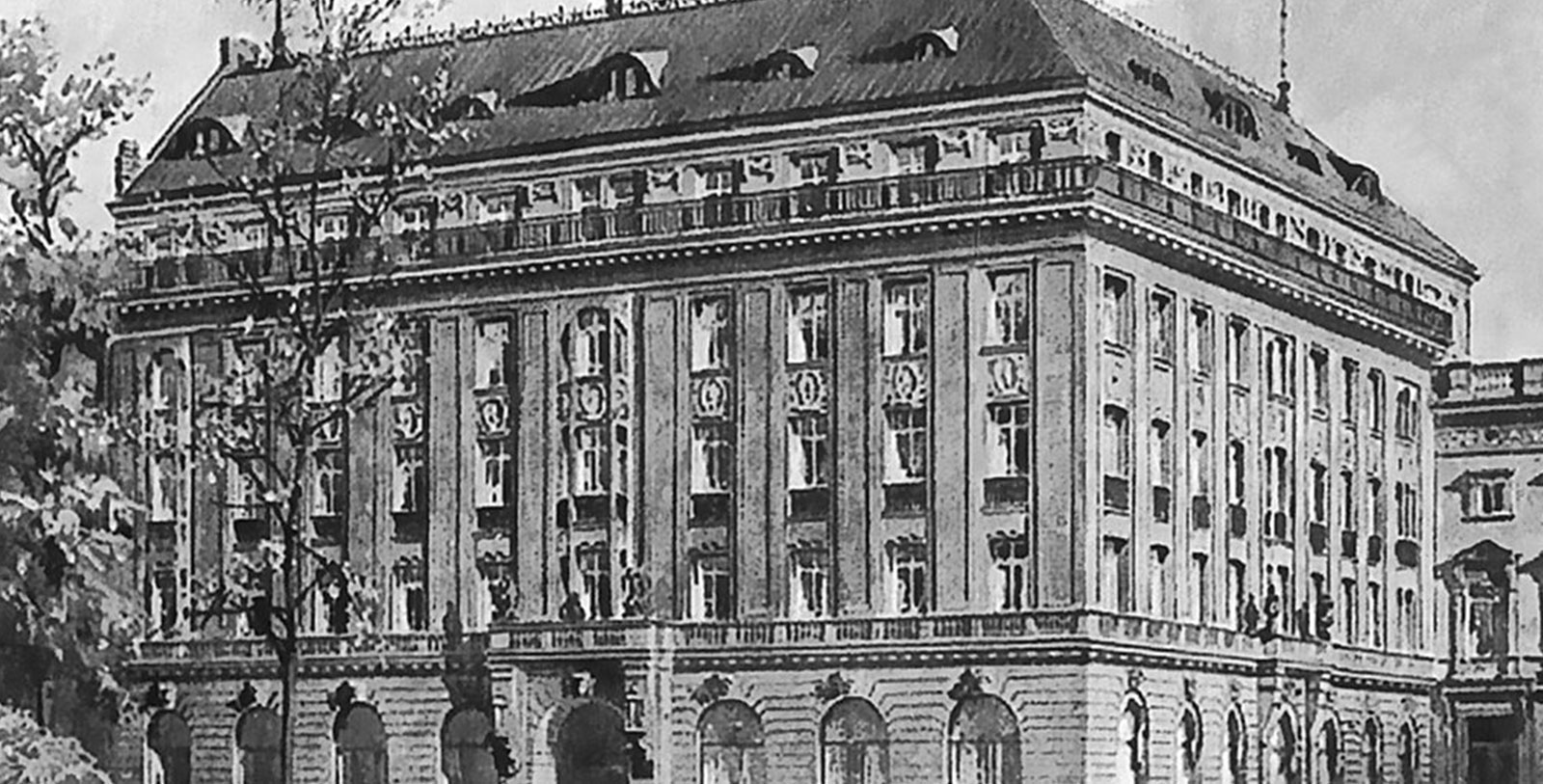 Image of Historic Exterior in 1920, Hotel Adlon Kempinski, Berlin, Germany, 1907, Member of Historic Hotels Worldwide, Discover