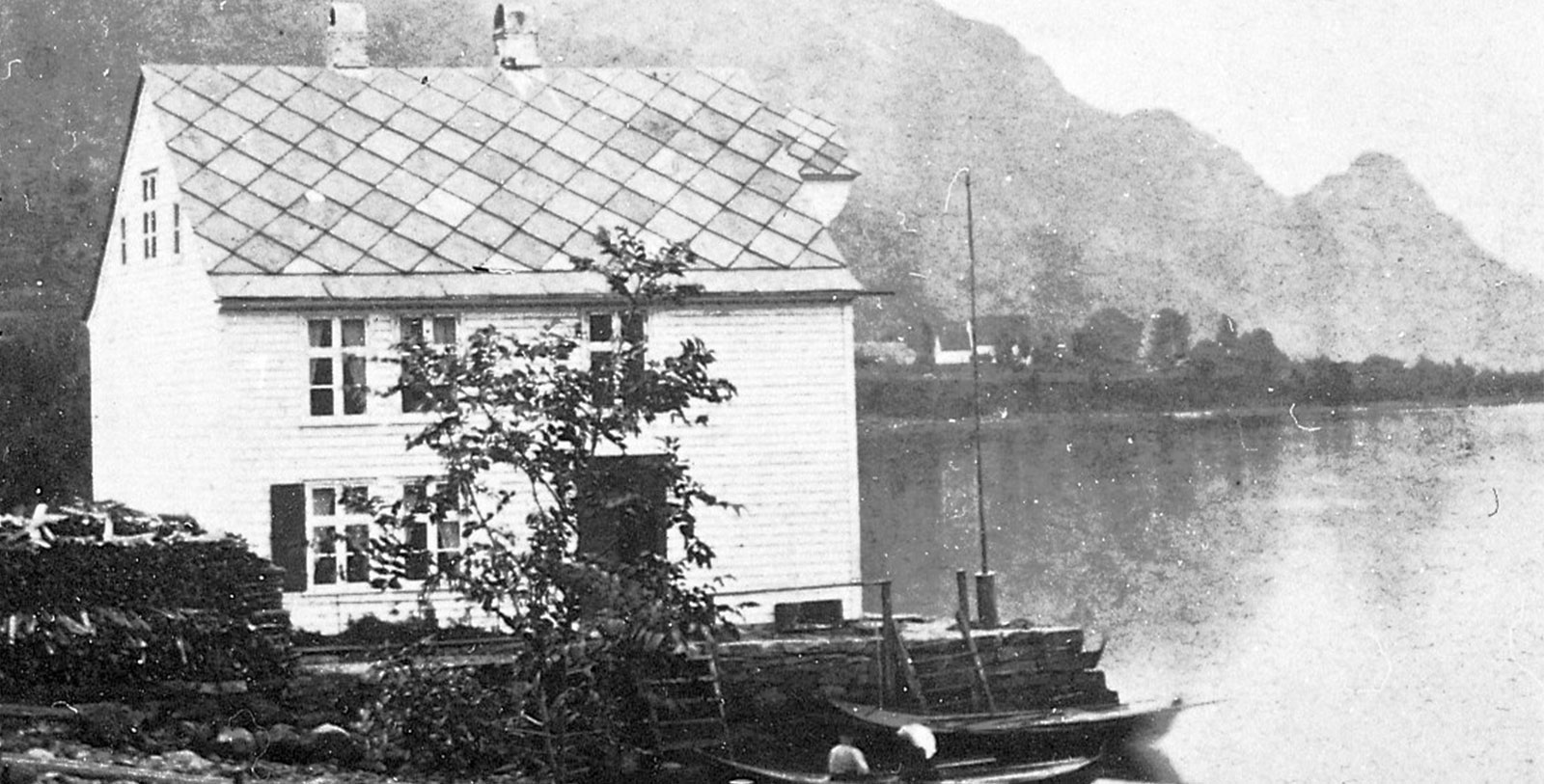 Image of Historic hotel exterior, Hotel Ullensvang, Lofthus, Norway, 1846, Member of Historic Hotels Worldwide, History