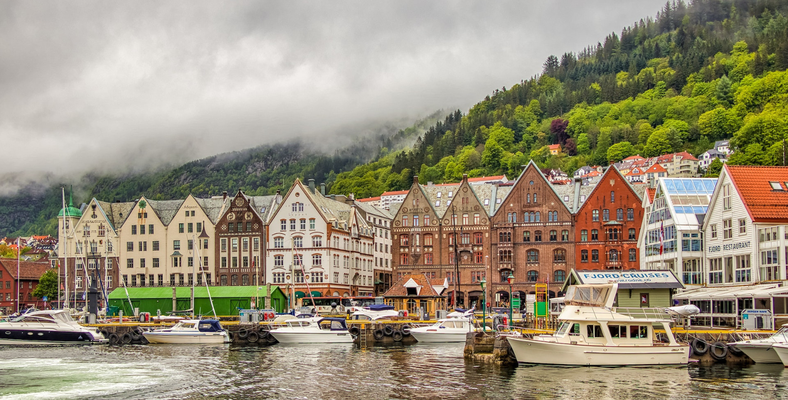 Image of Bryggen near Opus XVI, 1876, a Member of Historic Hotels Worldwide since 2023, in Bergen, Norway