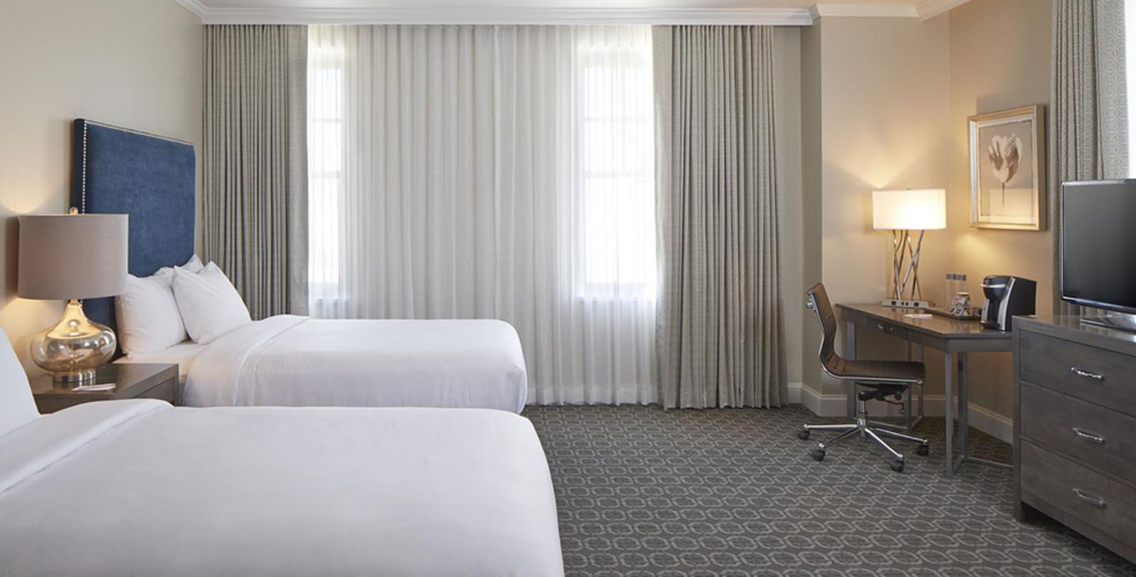 Image of Guestroom at The Redmont Hotel Birmingham, Curio Collection by Hilton, 1925, Member of Historic Hotels of America, in Birmingham, Alabama, Explore