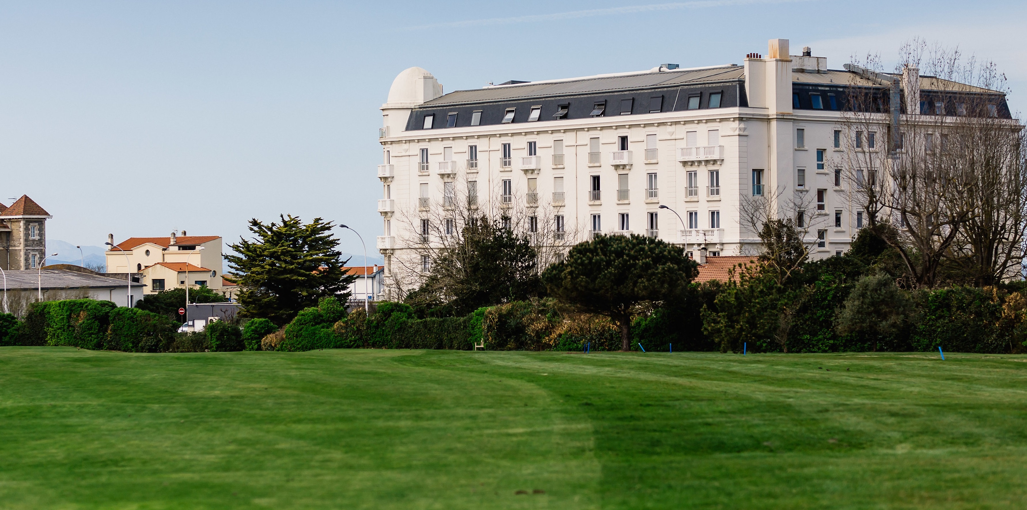 Image of Exterior and Golf de Biarritz Le Phare, Le Regina Biarritz Hotel & Spa - MGallery by Sofitel, 1906, Member of Historic Hotels Worldwide, in Biarritz, France, Golf