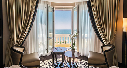 Accommodations:
Le Régina Biarritz Hôtel & Spa - MGallery by Sofitel
in Biarritz