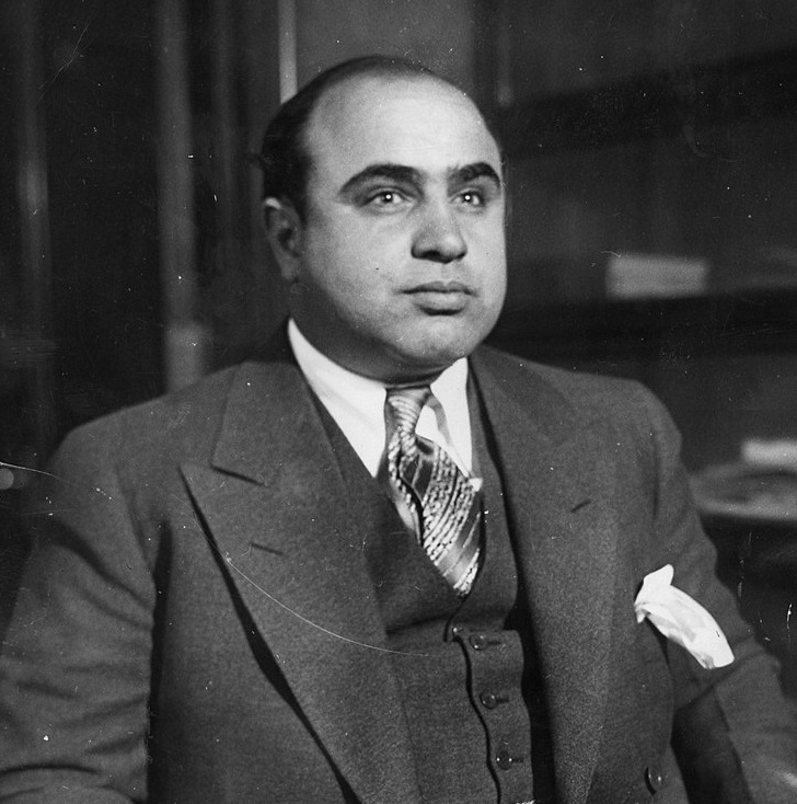 Historical Image of Al Capone, The Union Station Nashville Yards, 1900, Member of Historic Hotels of America, in Nashville, Tennessee.