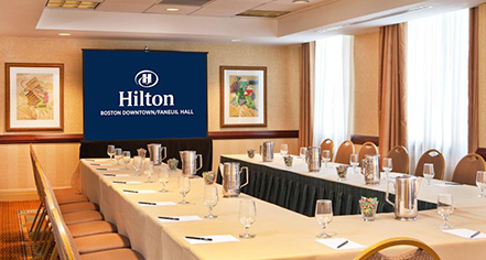 Meetings at
Hilton Boston Downtown/Faneuil Hall
in Boston
