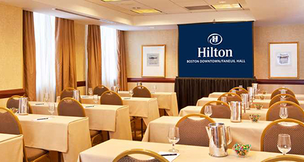 Venues & Services:
Hilton Boston Downtown/Faneuil Hall
in Boston