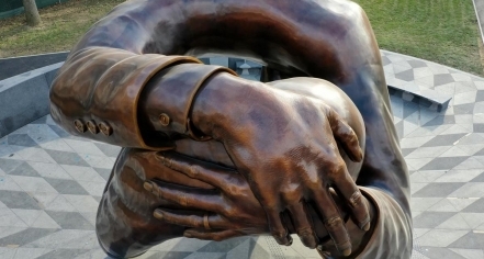 The Embrace On Boston Common