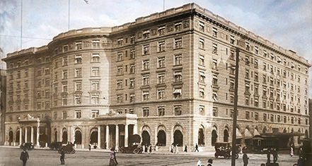 History:
Fairmont Copley Plaza
in Boston