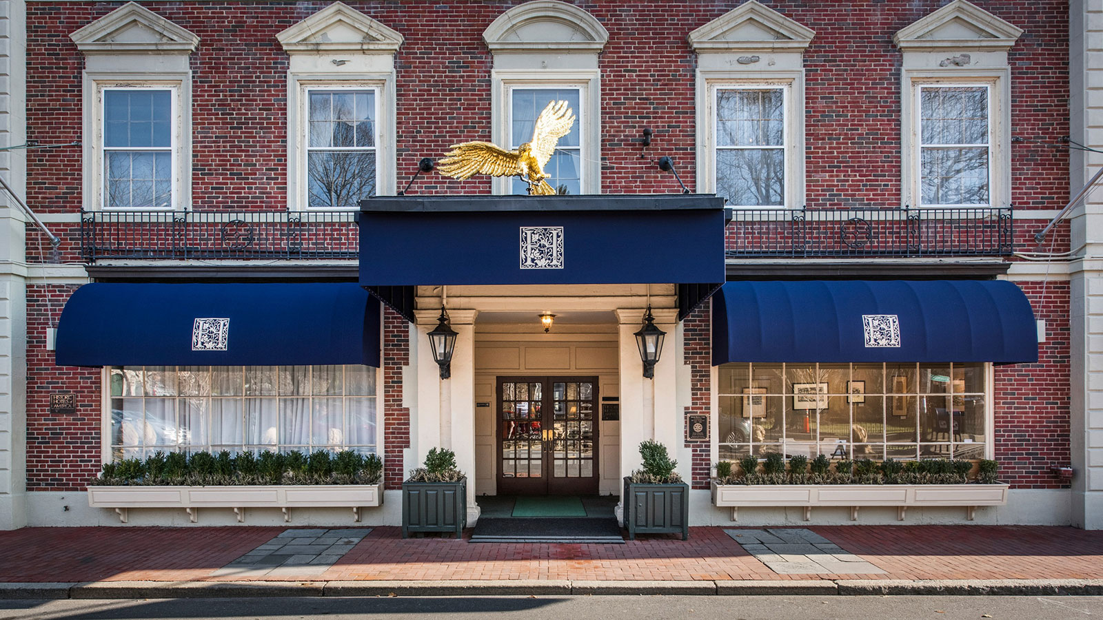 Image of hotel lobby Hawthorne Hotel, 1925, Member of Historic Hotels of America, in Salem, Massachusetts, Hot Deals