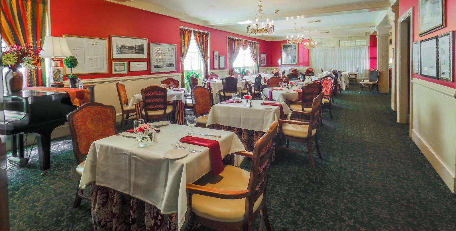 Image of Turner's Seafood restaurant Hawthorne Hotel, 1925, Member of Historic Hotels of America, in Salem, Massachusetts, Taste