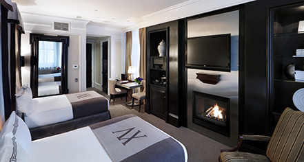 Accommodations:
XV Beacon
in Boston