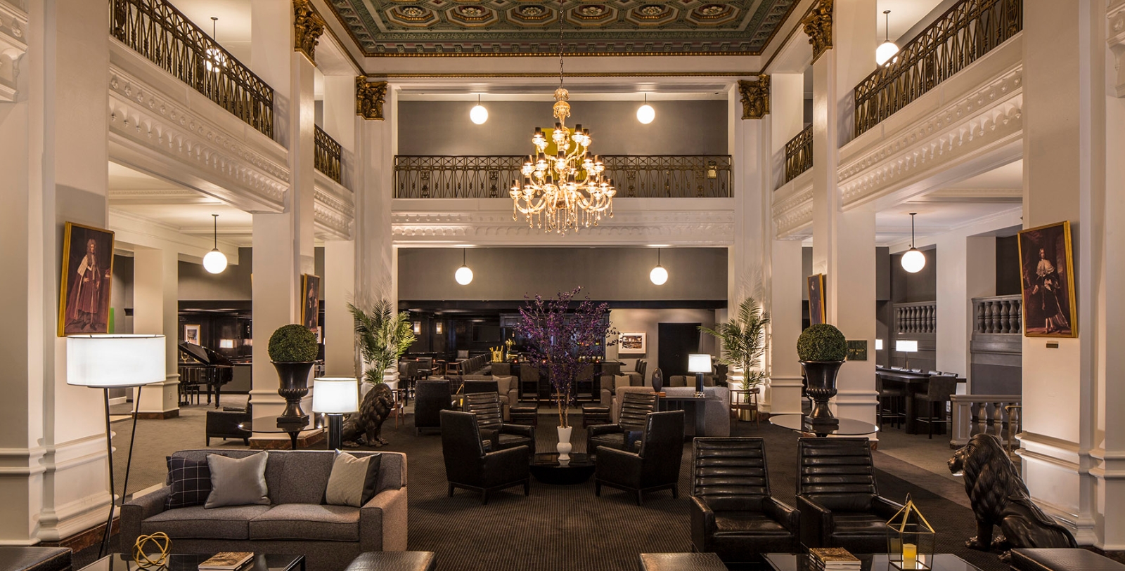 Image of Ballroom, Lord Baltimore Hotel in Baltimore, Maryland, 1928, Member of Historic Hotels of America, Experience
