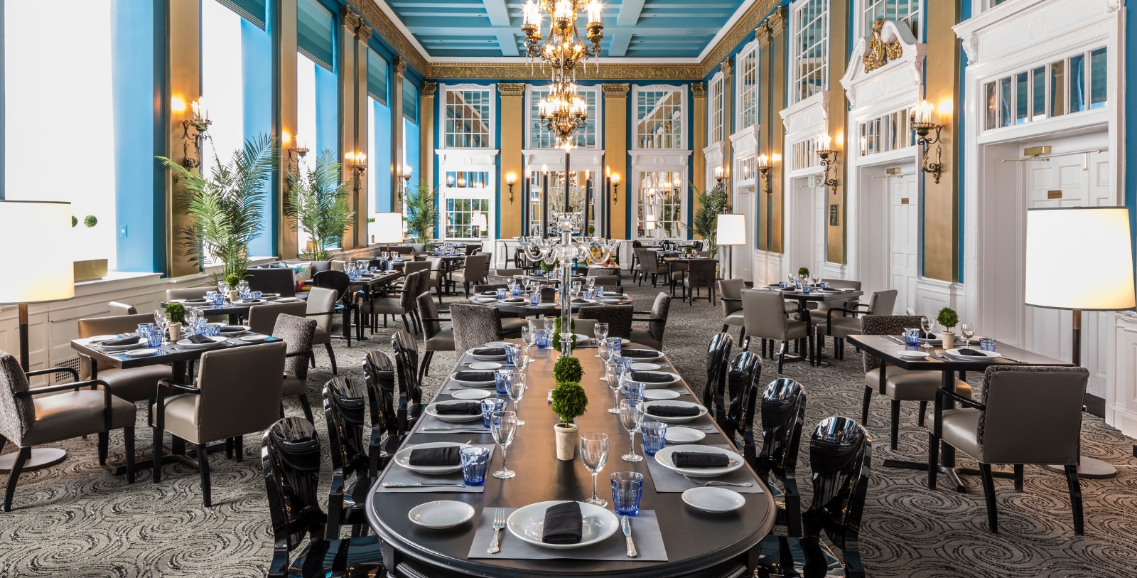 Image of Ballroom, Lord Baltimore Hotel in Baltimore, Maryland, 1928, Member of Historic Hotels of America, Special Occasions