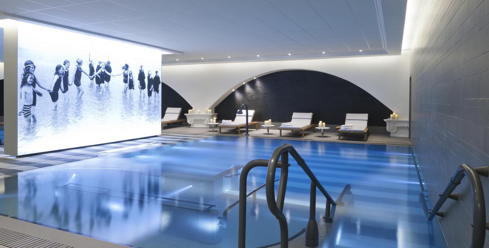 Image of indoor pool area Cures Marines Trouville Hôtel Thalasso & Spa-MGallery by Sofitel, 1912, Member of Historic Hotels Worldwide, Trouville-sur-Mer Hot Deals