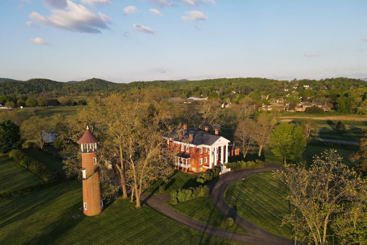 Image of Hotel Exteriors and Grounds, Boar's Head Resort, 1834, Member of Historic Hotels of America, in Charlottesville, Virginia, Special Offers, Discounted Rates, Families, Romantic Escape, Honeymoons, Anniversaries, Reunions