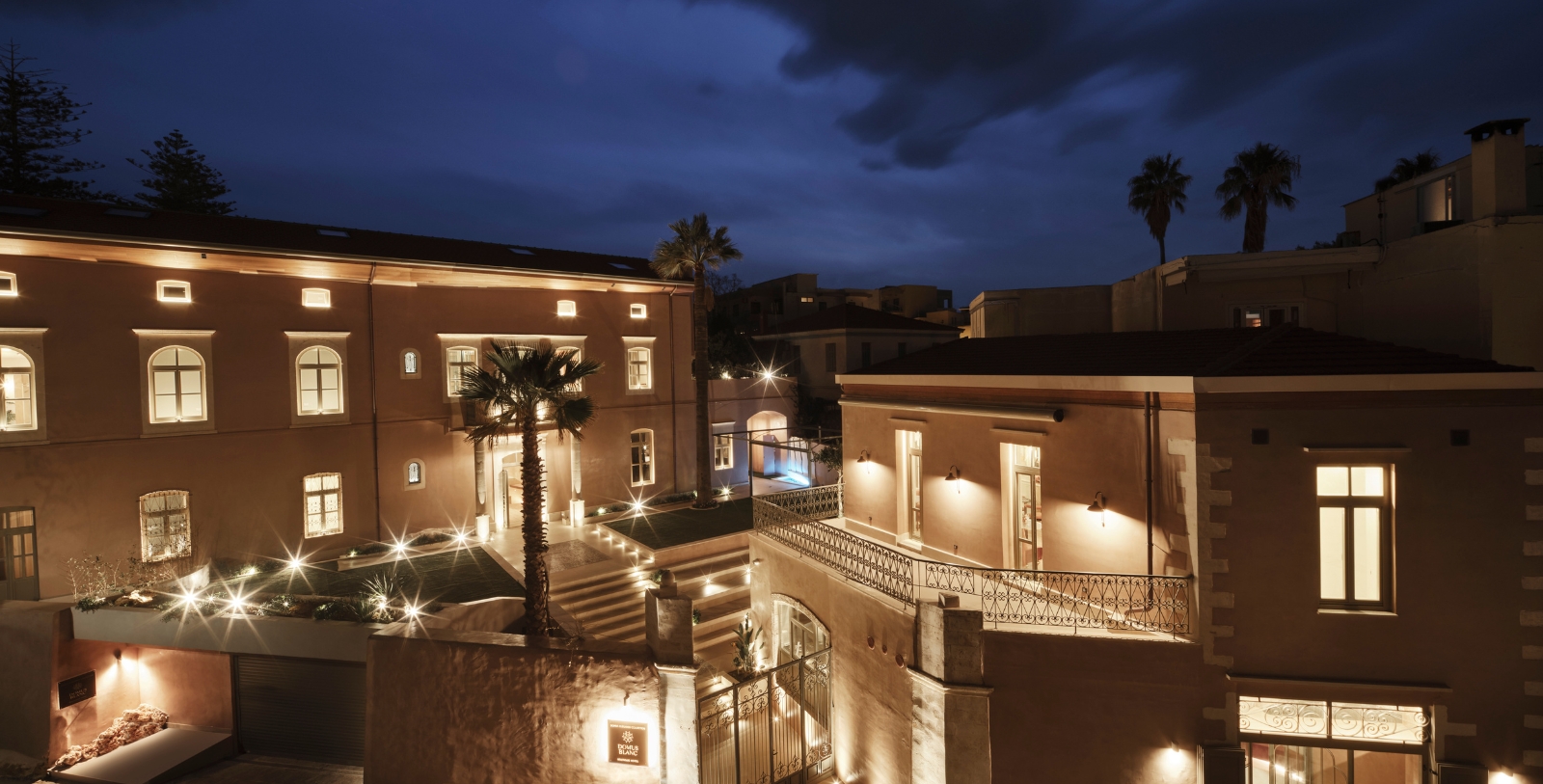 Image of Hotel Exterior of Domus Blanc, 1870, a Member of Historic Hotels Worldwide in Chania, Greece.