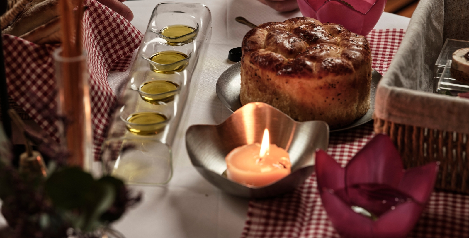 Taste local olive oil at the hotel’s restaurant, Atelier Bistro.