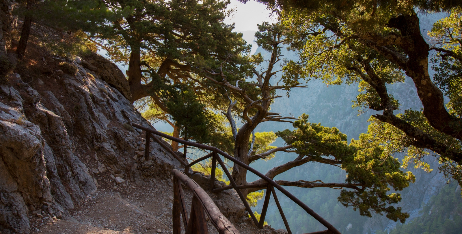 Experience breathtaking views at Samaria Gorge, a UNESCO World Heritage Site.