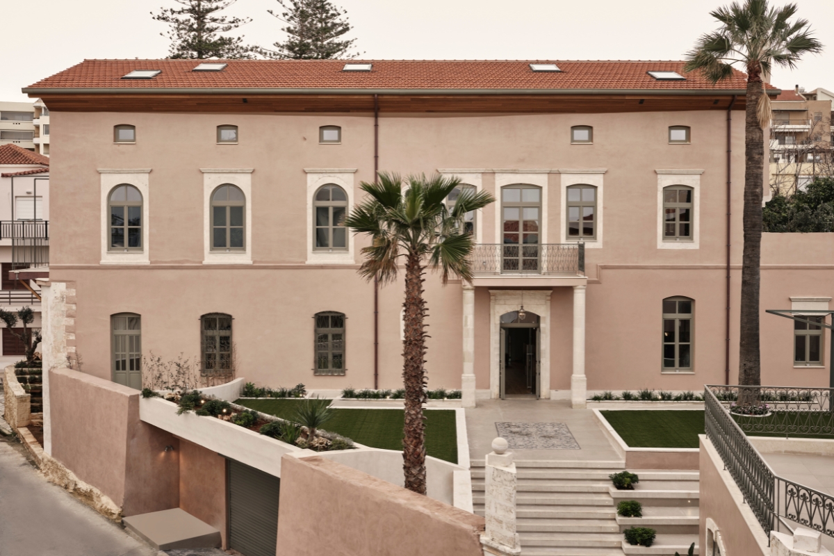 Image of Hotel Exterior of Domus Blanc, 1870, a Member of Historic Hotels Worldwide in Chania, Greece.