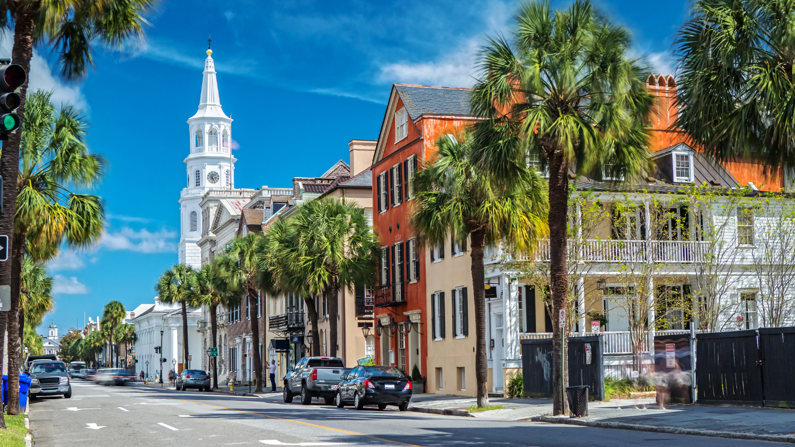 Explore Charleston's historic district, where the Fulton Lane Inn is located.